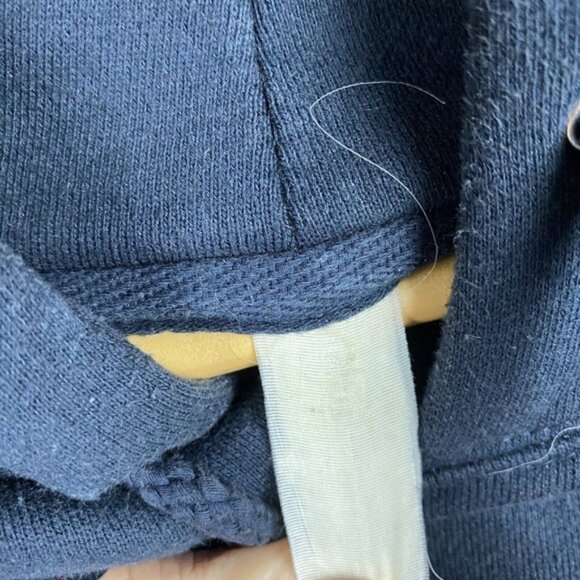 Teton Gravity Research Hoodie Sweatshirt Black Men’s Size L  ***READ FLAW*** - Picture 10 of 11